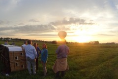 Ballonvaart landing Gelderland