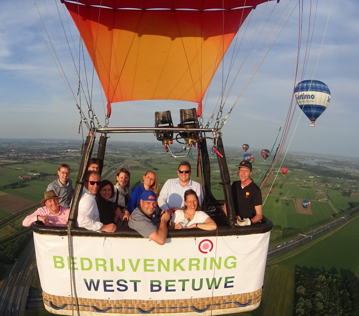 Afleiding systematisch Nuchter Luchtballonvaart maken met BallonBon.nl | Ballonvaren boven Nederland